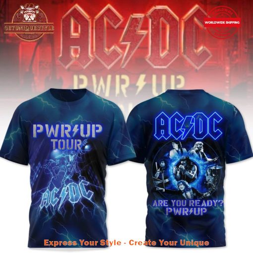 AC/DC Are You Ready PWR/UP Up Tour Shirt