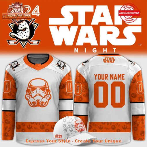 Anaheim Ducks x Star Wars Night Custom Jersey