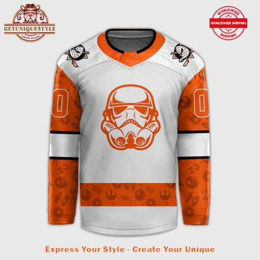 Anaheim Ducks x Star Wars Night Custom Jersey