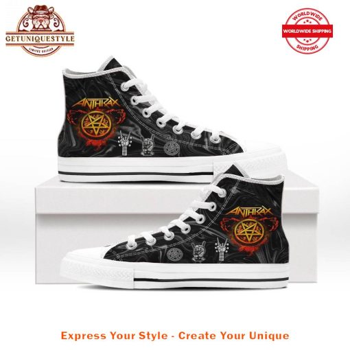 Anthrax For All Kings Canvas Shoes