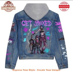 Arcane Jinx Get Jinxed Limited Edition Hooded Denim Jacket