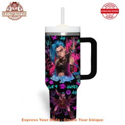 Arcane Jinx Was Here Limited Edition 40 Oz Handle Tumbler