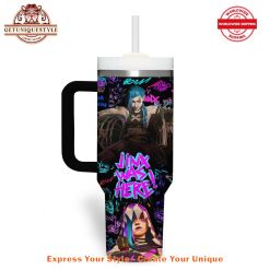 Arcane Jinx Was Here Limited Edition 40 Oz Handle Tumbler