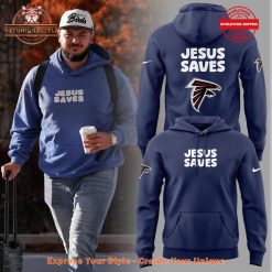 Atlanta Falcons Jesus Saves Hoodie