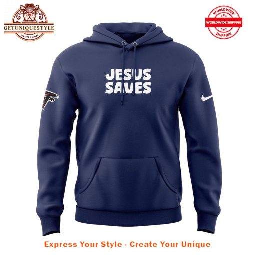 Atlanta Falcons Jesus Saves Hoodie