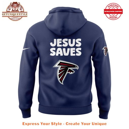 Atlanta Falcons Jesus Saves Hoodie