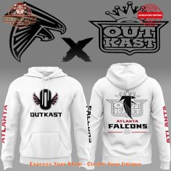 Atlanta Falcons x Outkast Limited Edition White Hoodie 2024