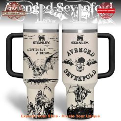 Avenged Sevenfold Life Is But A Dream 40oz Stanley Tumbler