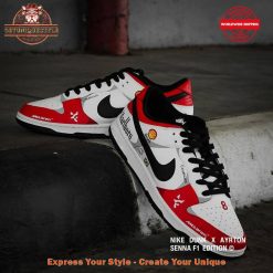 Ayrton Senna McLaren F1 Limited Nike SB Dunk Shoes