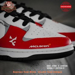 Ayrton Senna McLaren F1 Limited Nike SB Dunk Shoes