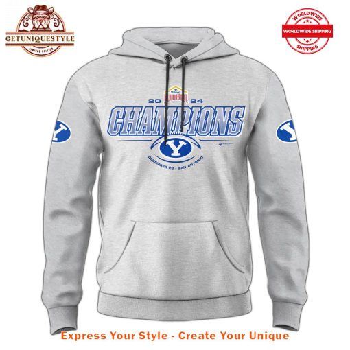 BYU Cougars Alamo Bowl Champions 2024 Hoodie