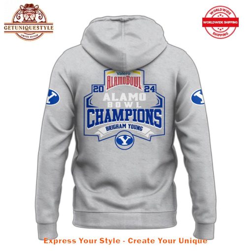 BYU Cougars Alamo Bowl Champions 2024 Hoodie