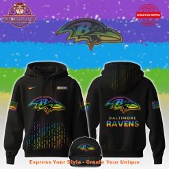 Baltimore Ravens NFL x Happy Pride Month Limited Edition Hoodie 2025