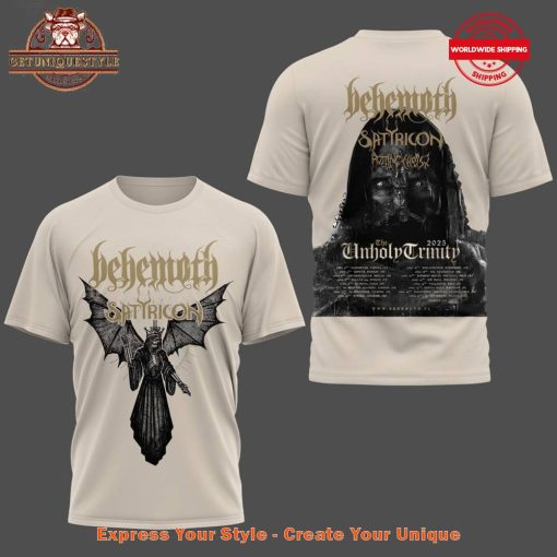 Behemoth Satyricon The Unholy Trinity Tour 2025 Shirt