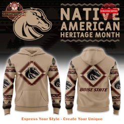 Boise State Broncos x Native America 2024 Edition Hoodie