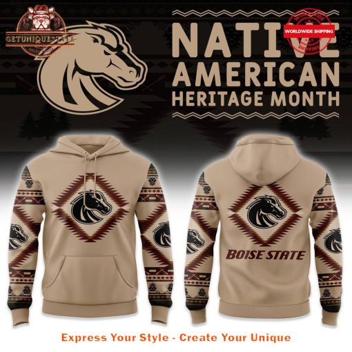 Boise State Broncos x Native America 2024 Edition Hoodie