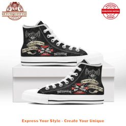 Brantley Gilbert Fire And Brimstone High Top Canvas Shoes