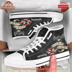 Brantley Gilbert Fire And Brimstone High Top Canvas Shoes