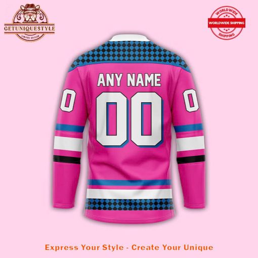 Charlotte Checkers 2024 Neon Limited Night Jersey