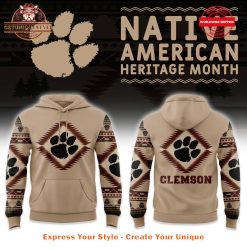 Clemson Tigers x Native America 2024 Edition Hoodie