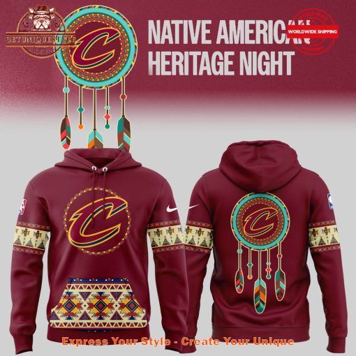 Cleveland Cavaliers Native American Heritage Night Hoodie