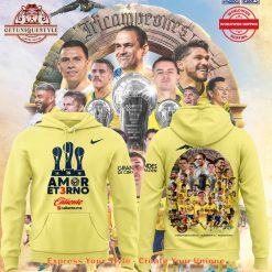 Club America Champion For The Third Time In A Row Hoodie