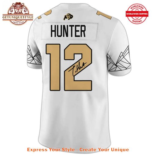 Colorado Buffaloes 2024 Limited Edition Heisman Travis Hunter White Jersey