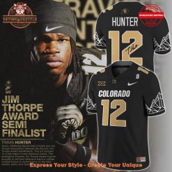 Colorado Buffaloes x Heisman Travis Hunter 2024 Signature Limited Black Jersey