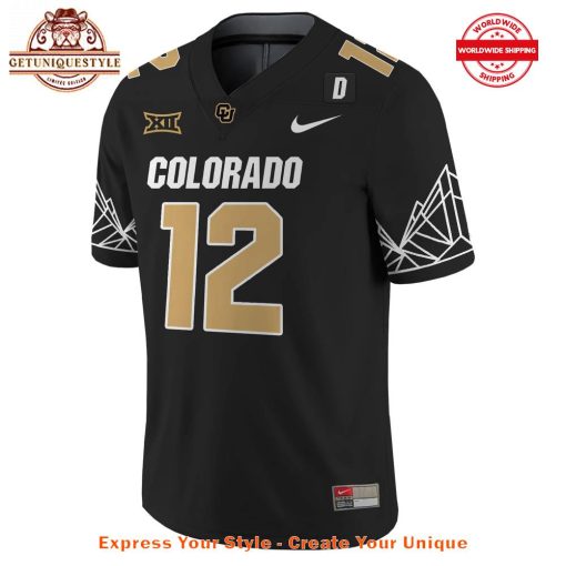 Colorado Buffaloes x Heisman Travis Hunter 2024 Signature Limited Black Jersey