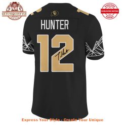 Colorado Buffaloes x Heisman Travis Hunter 2024 Signature Limited Black Jersey