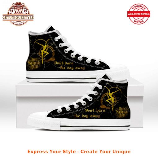 Dave Matthews Band Pig Dont Burn The Day Away High Top Canvas Shoes