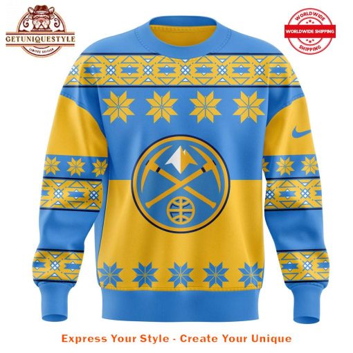 Denver Nuggets Happy Holidays Limited Sweatshirt