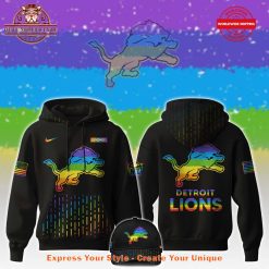 Detroit Lions NFL x Happy Pride Month Limited Edition Hoodie 2025