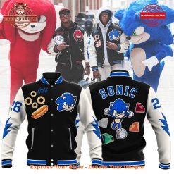 Detroit Lions x Sonic Premium 2024 Baseball Jacket