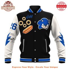 Detroit Lions x Sonic Premium 2024 Baseball Jacket