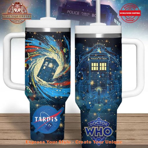 Doctor Who Tardis 40oz Stanley Tumbler