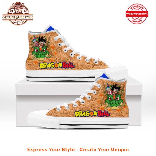 Dragon Ball Limited Edition High Top Canvas Shoes