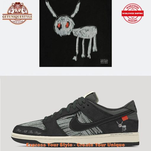 Drake For All The Dogs Album Nike SB Dunk Shoes