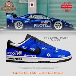 F40 Pilot Liberty Walk SB Dunk Low Shoes