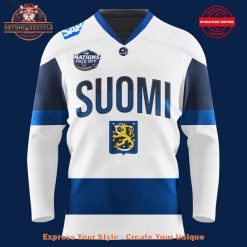 Finland 2025 4 Nations Face-Off National Team Limited Edition Jersey