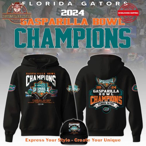 Florida Gators Gasparilla Bowl Champions 2024 Hoodie