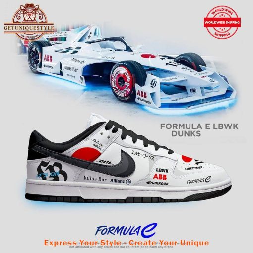 Formula E Liberty Walk SB Dunk Low Shoes