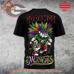 Georgia Bulldog Go Dawgs Mordigras 2025 Shirt