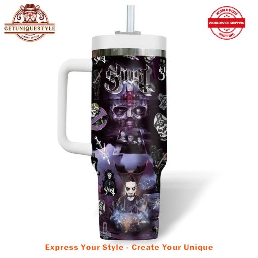 Ghost Rock Band Limited Edition 40oz Stanley Tumbler