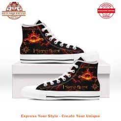 Godsmack I Stand Alone Limited High Top Canvas Shoes