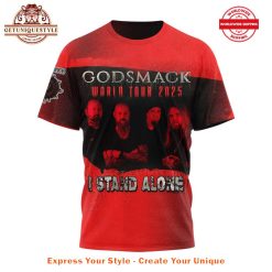 Godsmack I Stand Alone World Tour 2025 Shirt