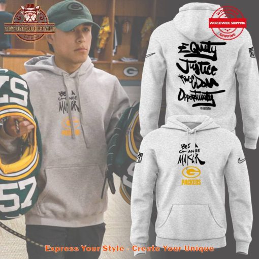 Green Bay Packers NFL 2024 Limited Be A Change Maker Hoodie