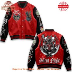 Gruss Vom Krampus Silent Night Baseball Jacket