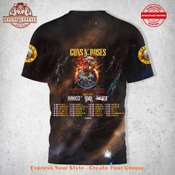 Gun N Roses Announce 2025 Tour Limited Shirt