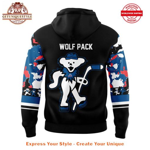 Hartford Wolf Pack x Grateful Dead Night 2024 Hoodie Set